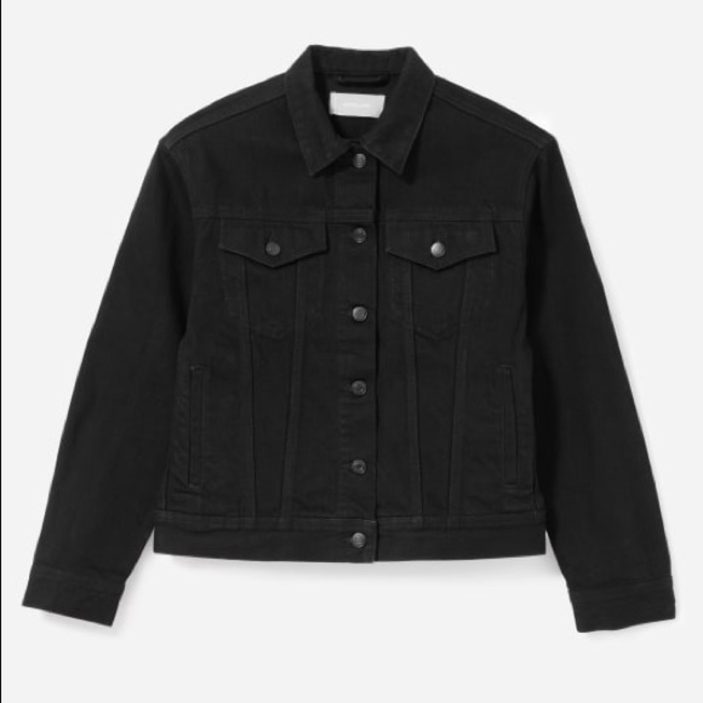 Everlane Denim Jacket Black small